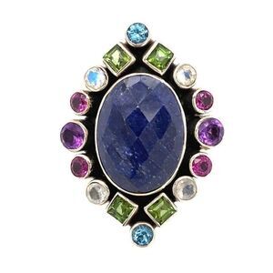 Nicky Butler 925 Lapis, Topaz, White Sap